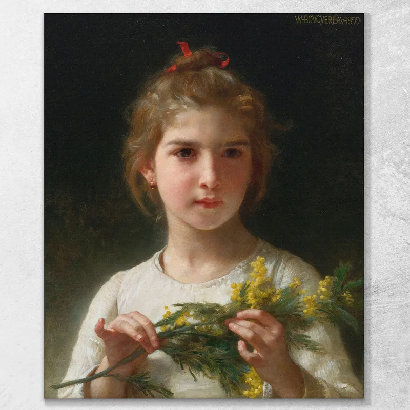 Mimosa William Bouguereau