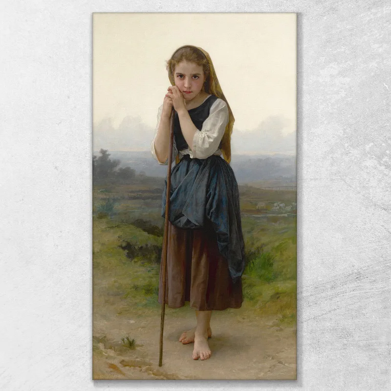 Pequeña Pastora William Bouguereau