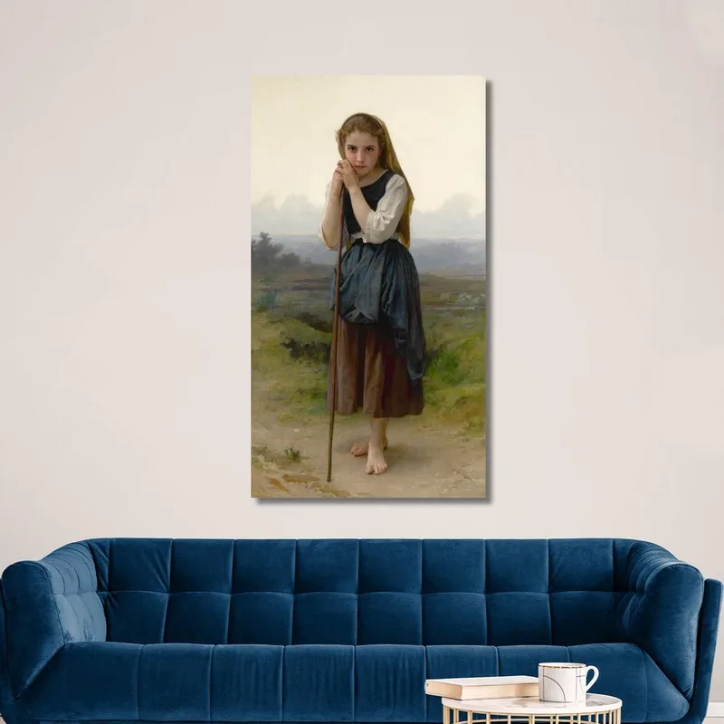 Pequeña Pastora William Bouguereau