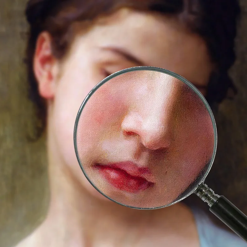 Ritratto Di Giovane Ragazza William Bouguereau