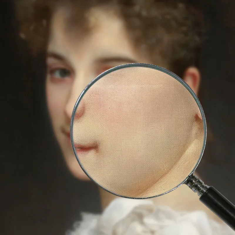 Portrait De Gabrielle Cot William Bouguereau