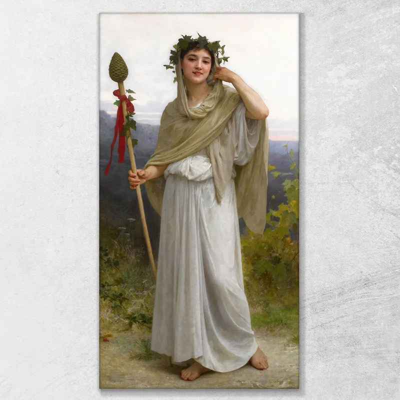 Sacerdotisa De Baco William Bouguereau