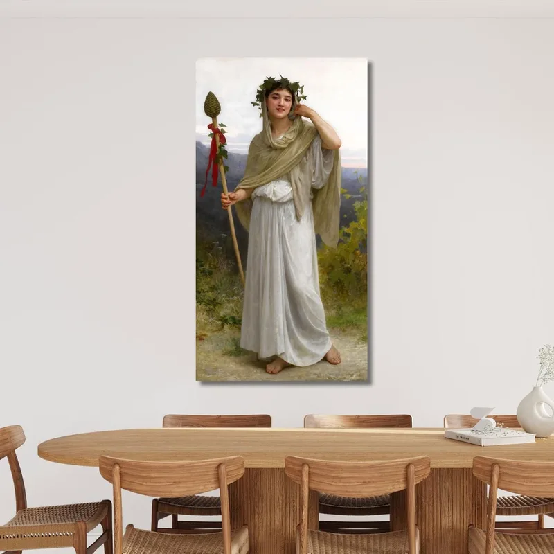 Sacerdotisa De Baco William Bouguereau