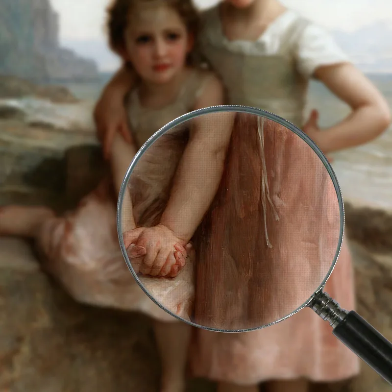 Hermanas En La Orilla William Bouguereau