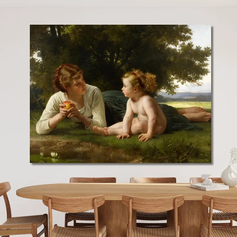 Tentación William Bouguereau