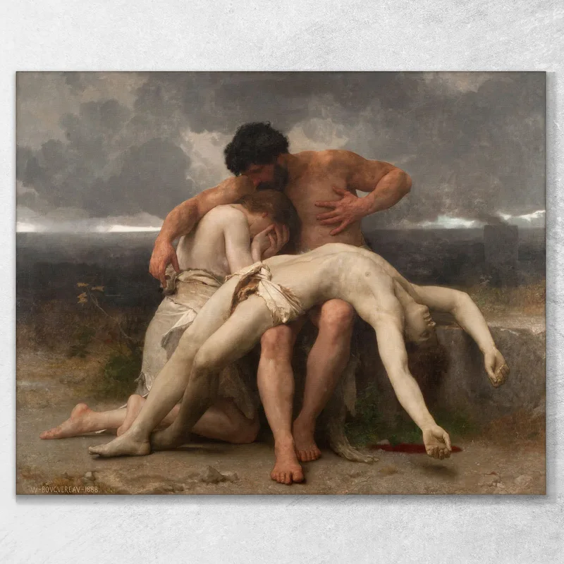 El Primer Duelo William Bouguereau