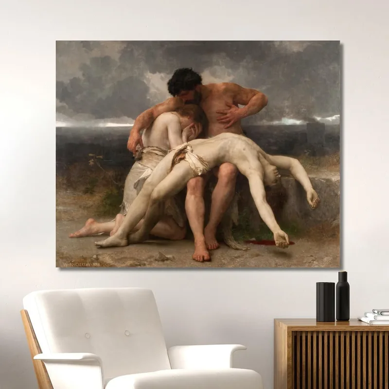 El Primer Duelo William Bouguereau