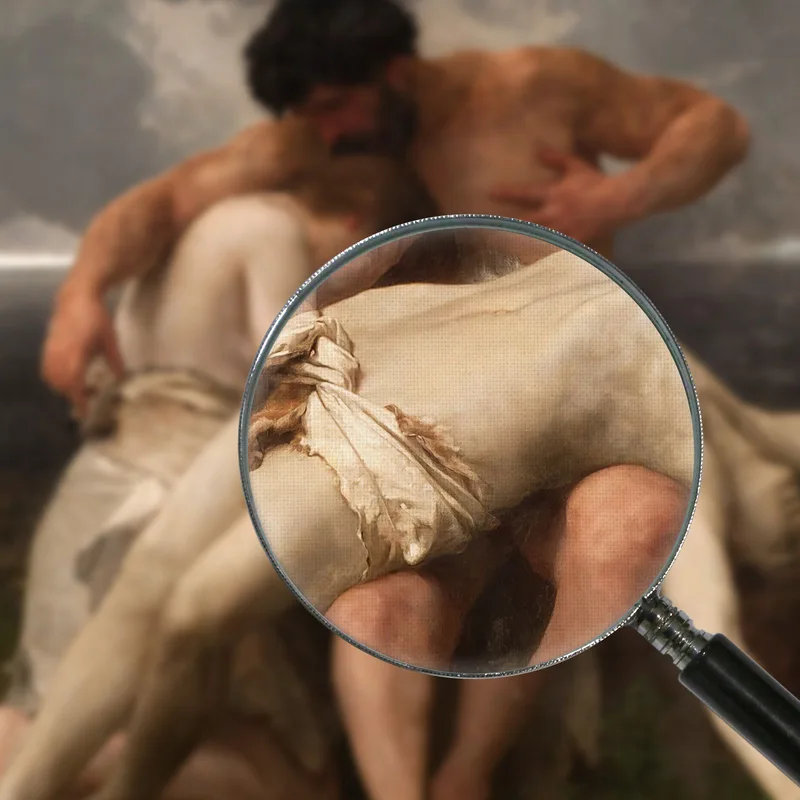 El Primer Duelo William Bouguereau
