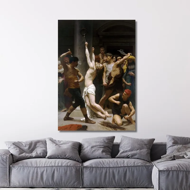 La Flagelación De Nuestro Señor Jesucristo William Bouguereau