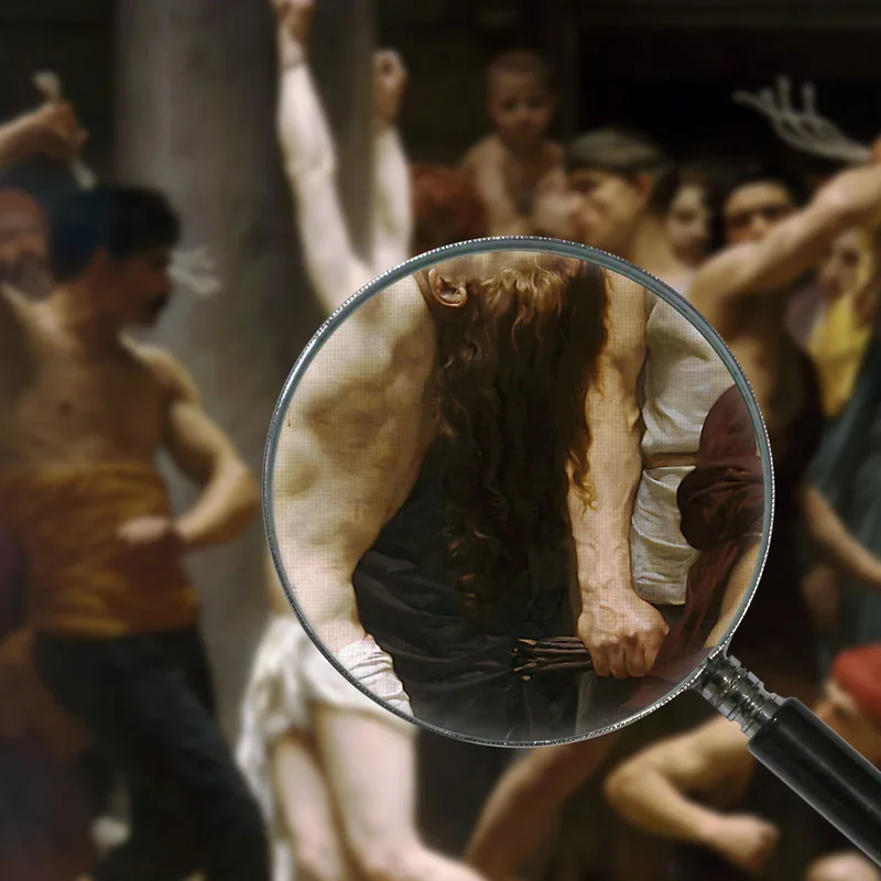 La Flagelación De Nuestro Señor Jesucristo William Bouguereau