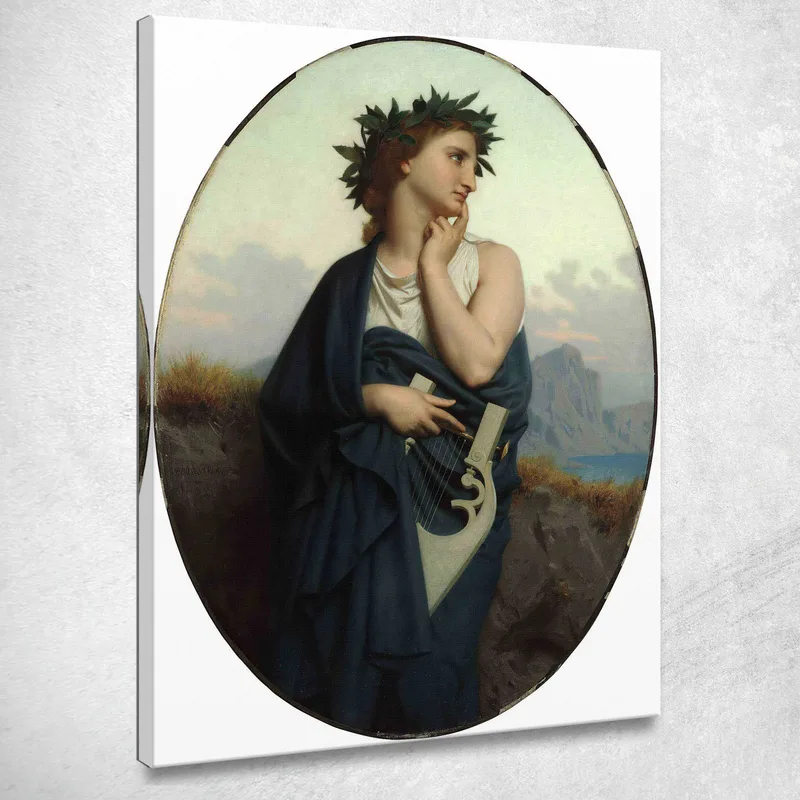 La Musa Filomele William Bouguereau quadro stampa su tela
