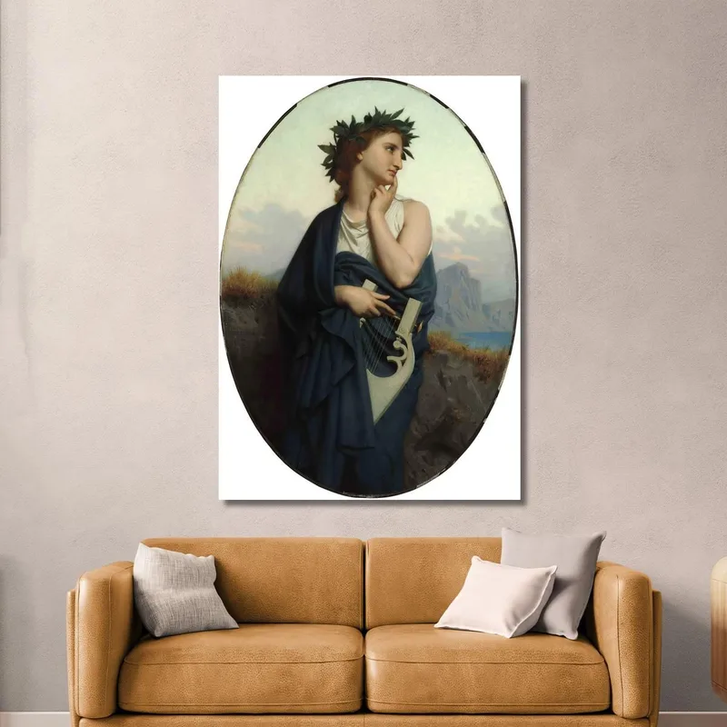 The Muse Philomèle William Bouguereau