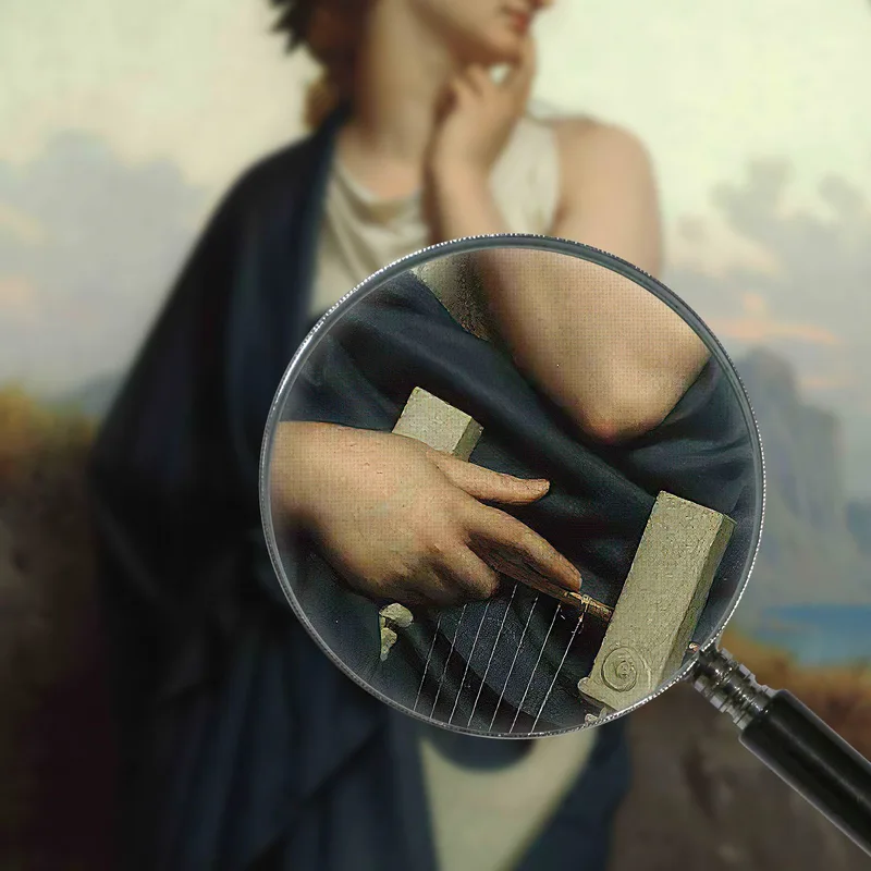 The Muse Philomèle William Bouguereau