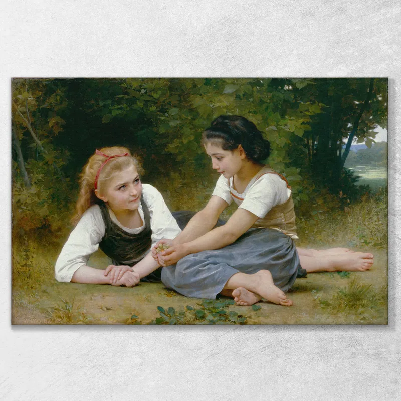 I Raccoglitori Di Noci William Bouguereau