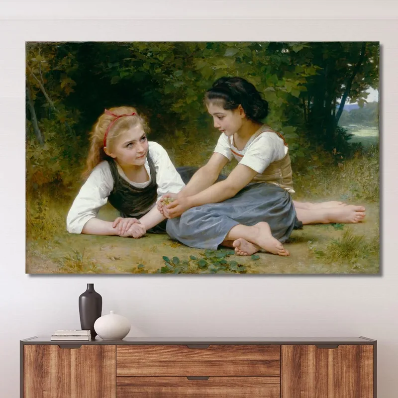 I Raccoglitori Di Noci William Bouguereau