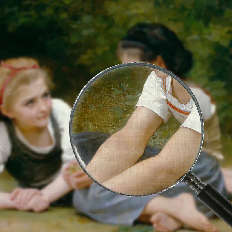 I Raccoglitori Di Noci William Bouguereau