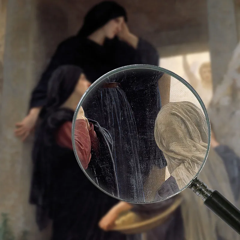 Die Drei Marien Am Grab William Bouguereau