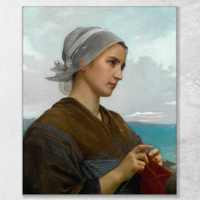 Tejedor Bretón William Bouguereau