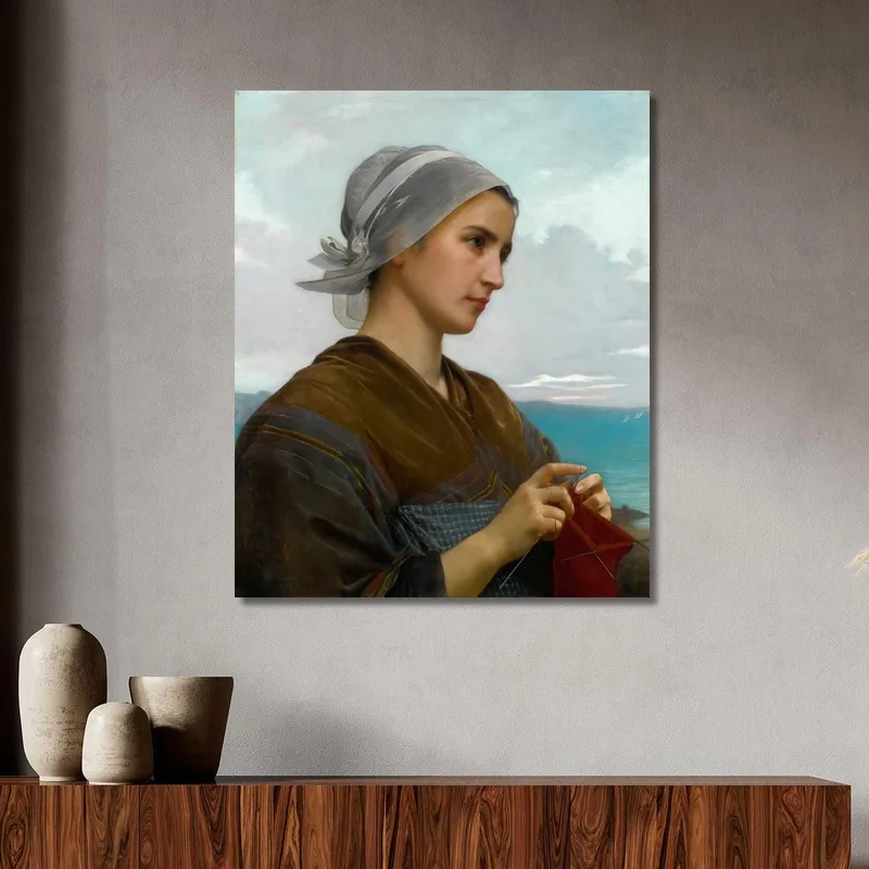 Tejedor Bretón William Bouguereau
