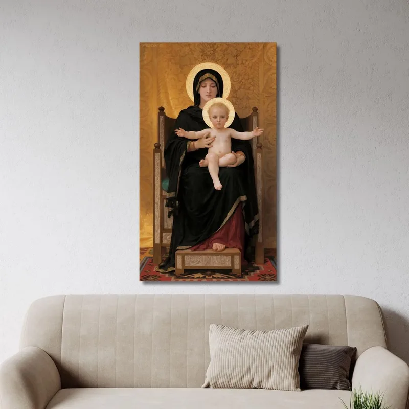 Virgen Y Niño William Bouguereau