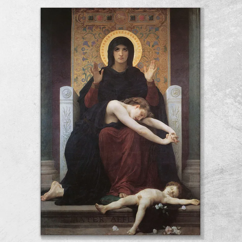 Virgen Colcha William Bouguereau