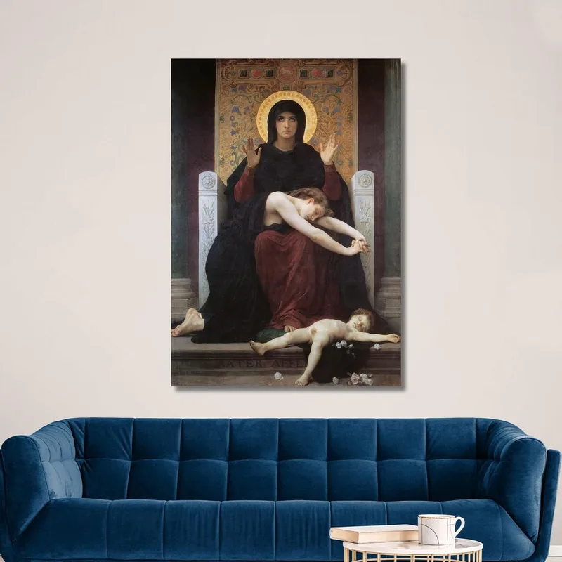 Virgen Colcha William Bouguereau