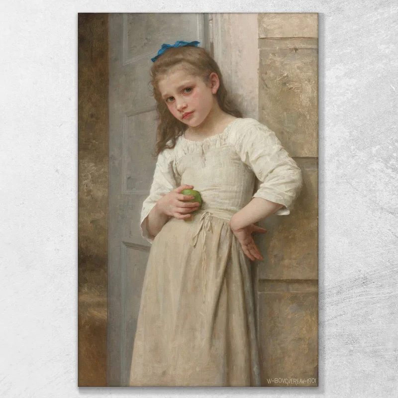 Yvonne En La Puerta William Bouguereau