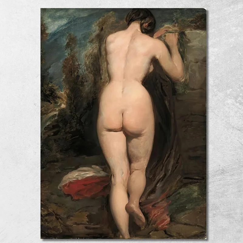 Nudo Femminile Visto Da Dietro William Etty quadro stampa su tela