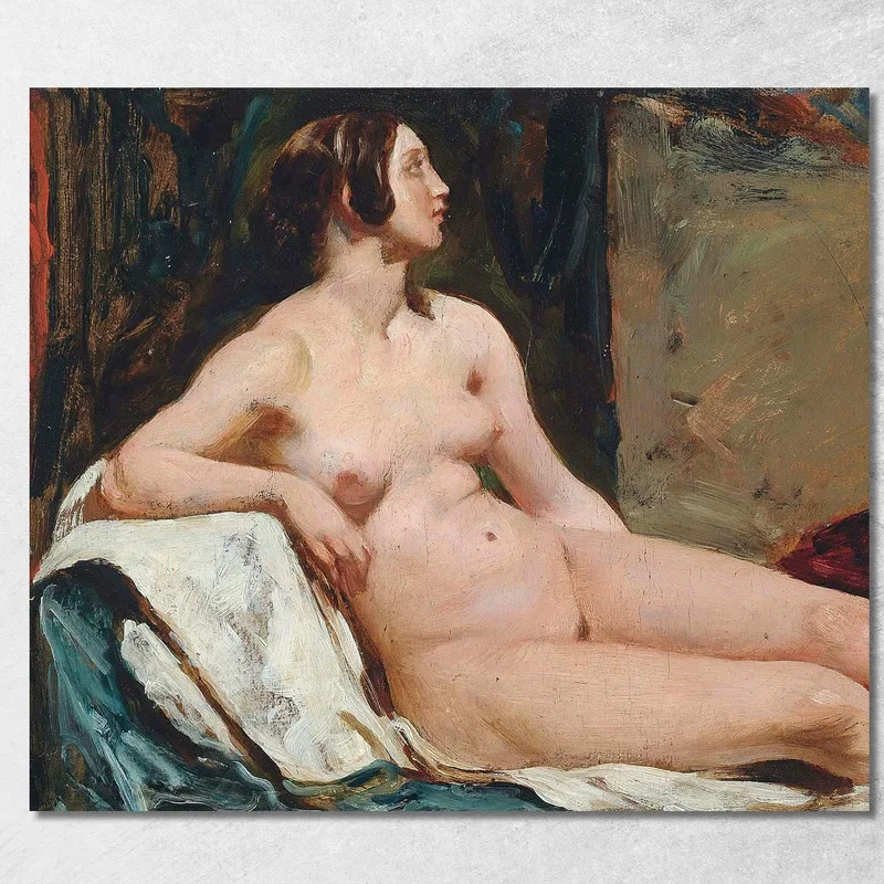 Nudo Femminile William Etty quadro stampa su tela