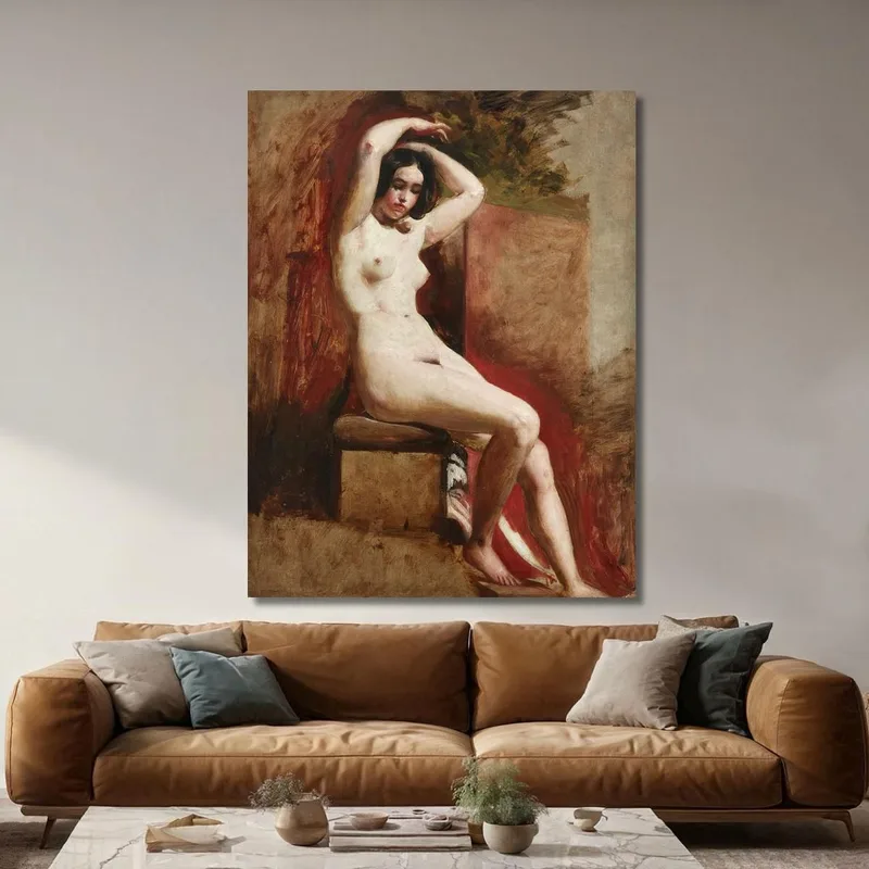 Nu Académique Assis William Etty
