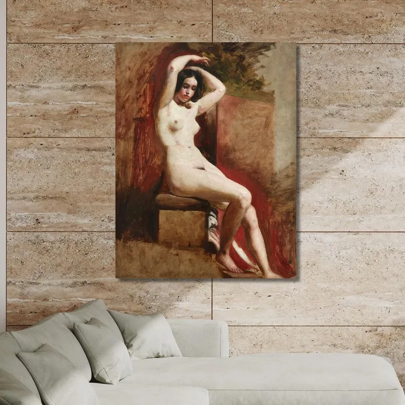 Nu Académique Assis William Etty