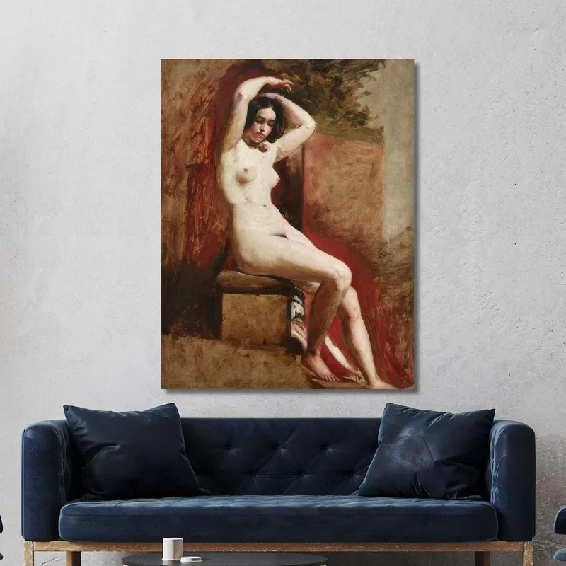 Nu Académique Assis William Etty