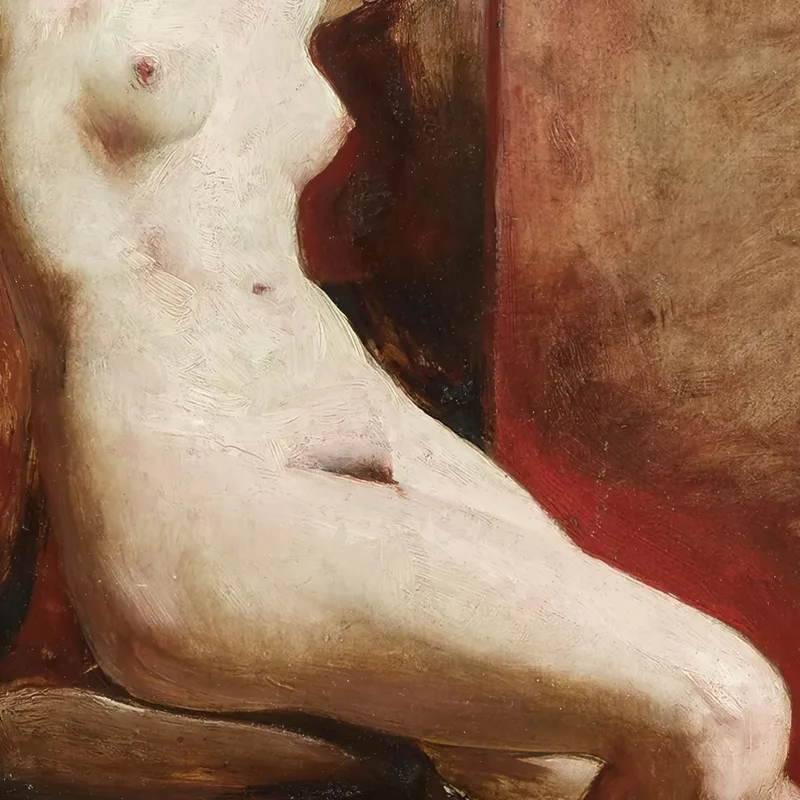 Nu Académique Assis William Etty