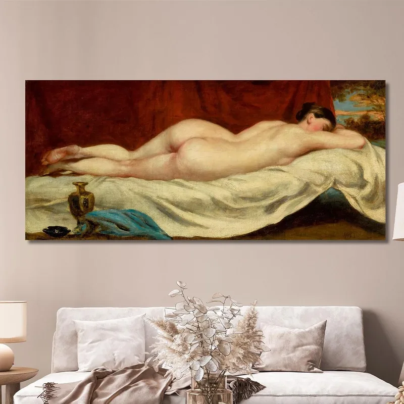 Schlafender Weiblicher Akt William Etty