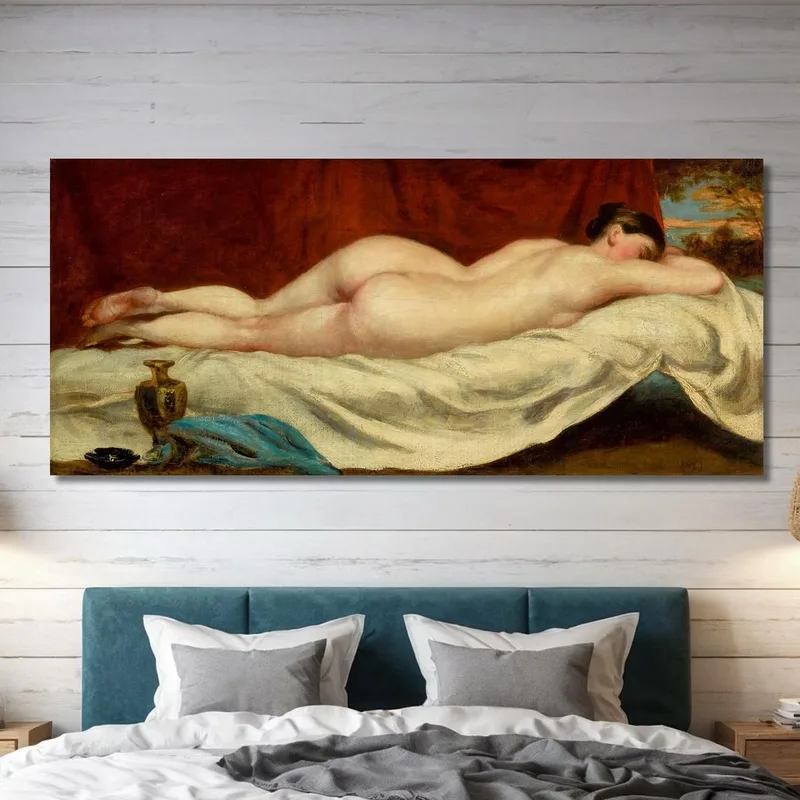 Schlafender Weiblicher Akt William Etty