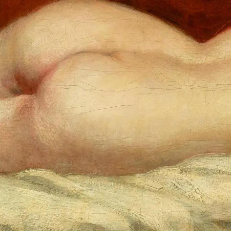 Schlafender Weiblicher Akt William Etty