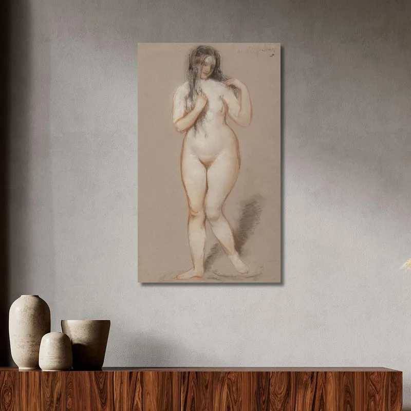 Nu Féminin Debout William Etty