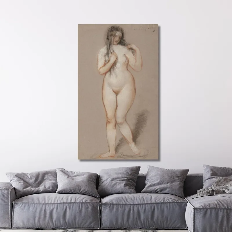 Nu Féminin Debout William Etty