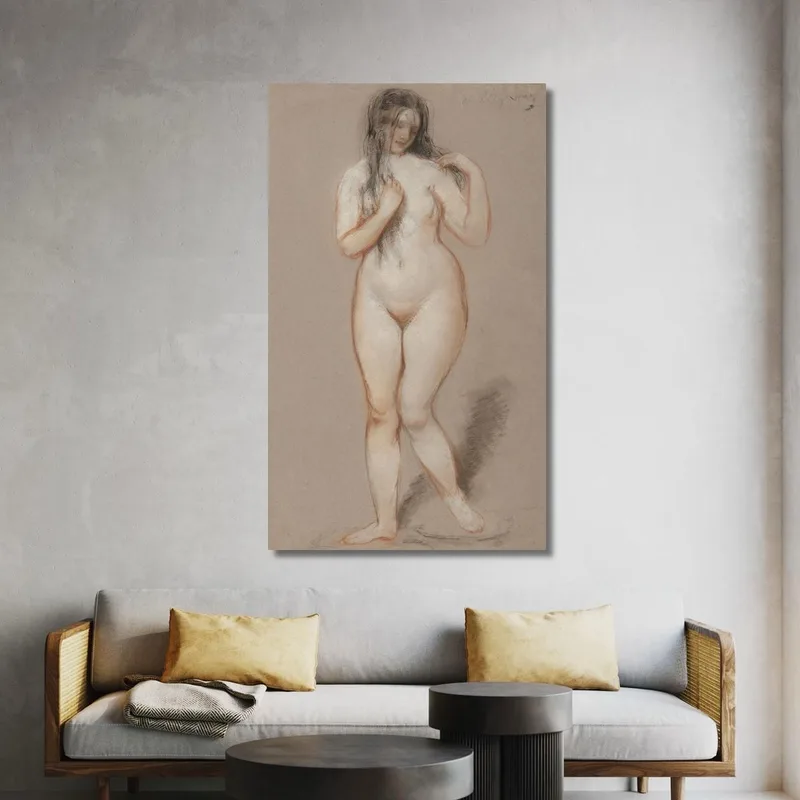 Nu Féminin Debout William Etty