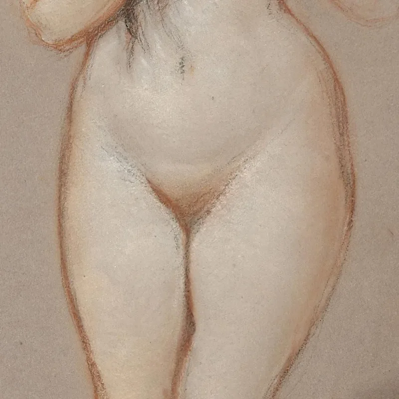 Nu Féminin Debout William Etty