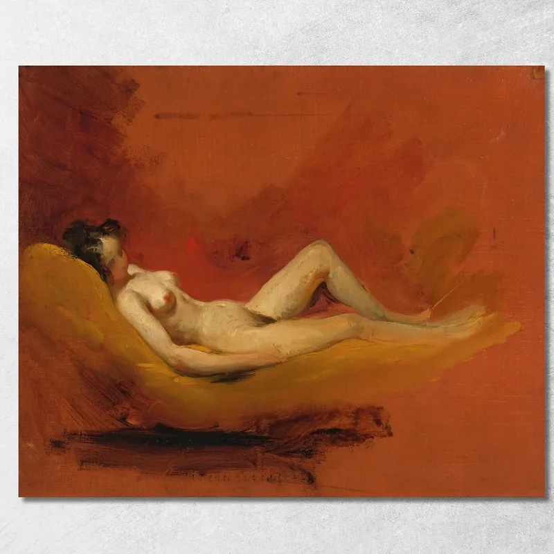 Studio Di Un Nudo Femminile William Etty quadro stampa su tela