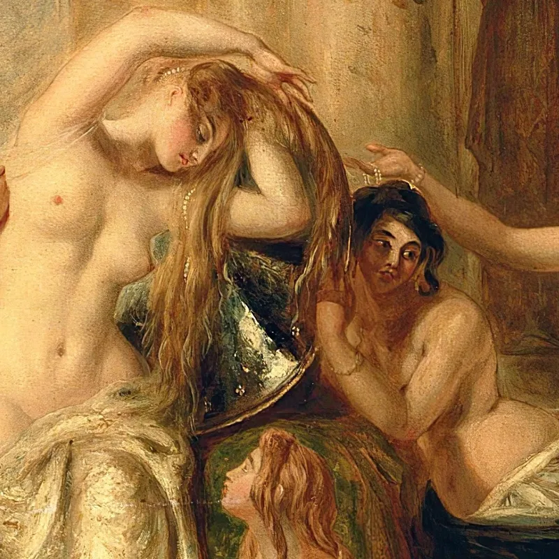 Venus And Her Satellites William Etty