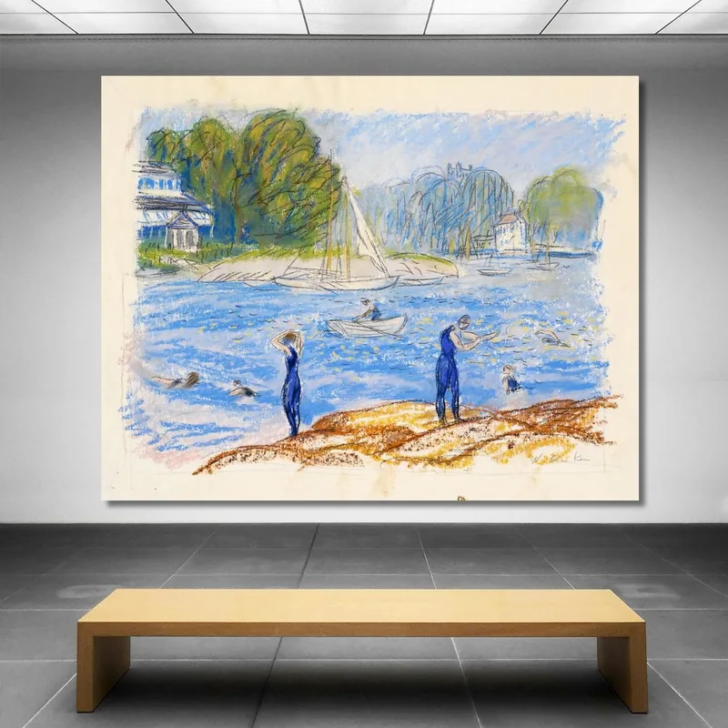 Bagnanti Ad Annisquam William James Glackens