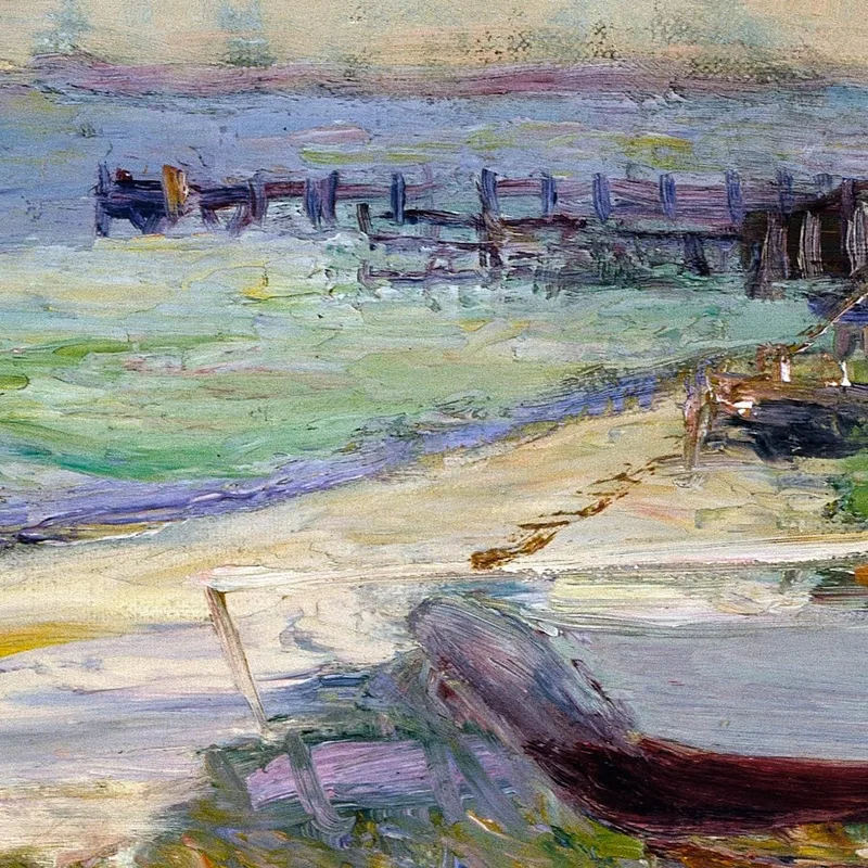 Scène De Plage William James Glackens