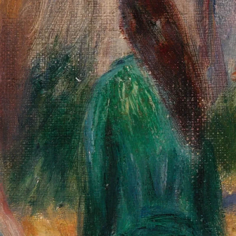 Strand Mit Figuren In Bellport William James Glackens