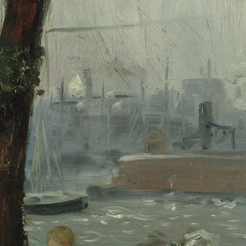 Parco East River William James Glackens
