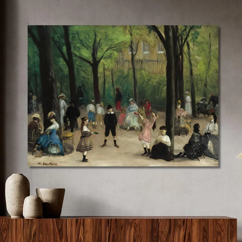 Luxembourg Gardens William James Glackens
