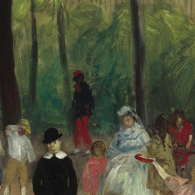 Luxembourg Gardens William James Glackens