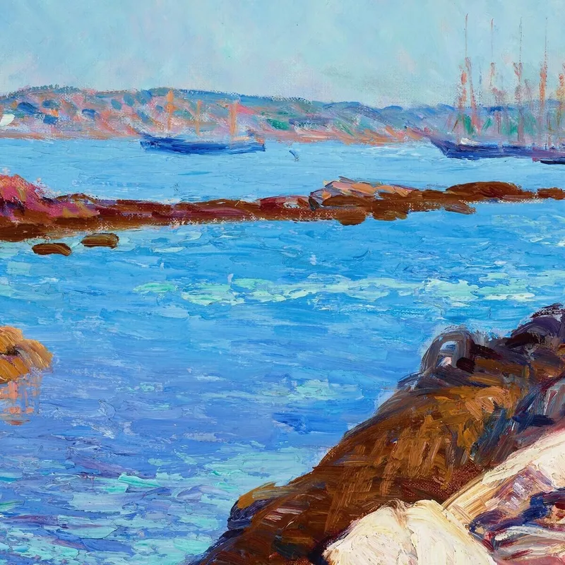 Port De Portsmouth New Hampshire William James Glackens