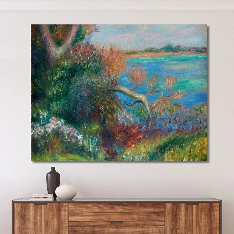 Riva Del Fiume William James Glackens